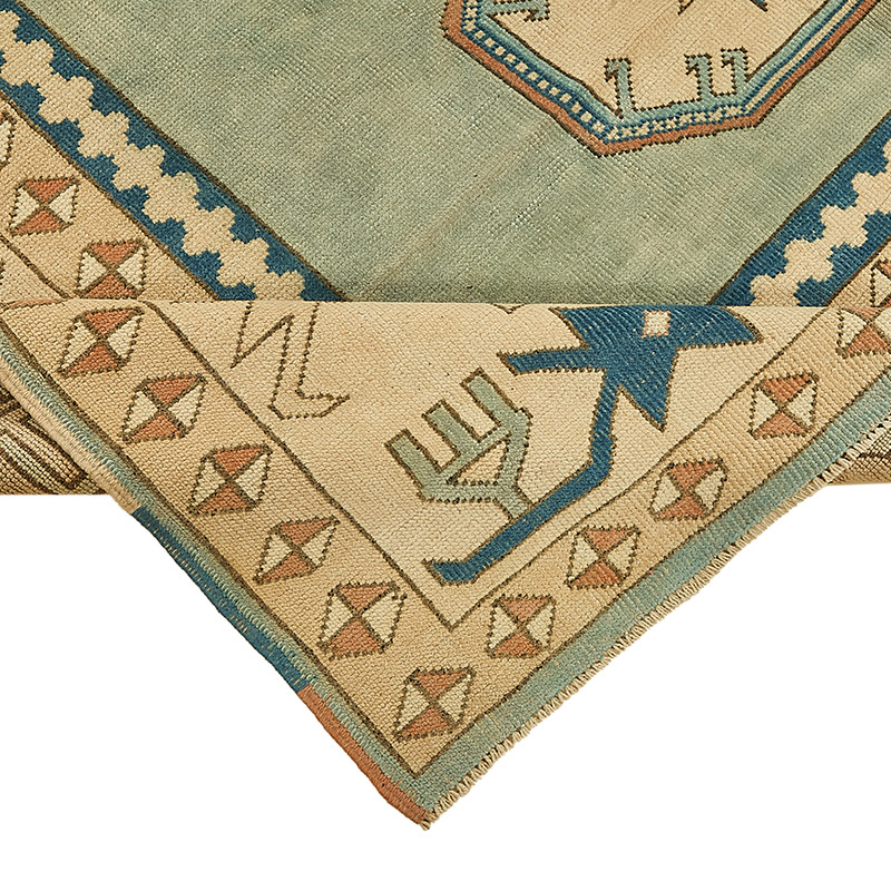 El Dokuma Vintage Halı - 210 cm x 297 cm - K0090874