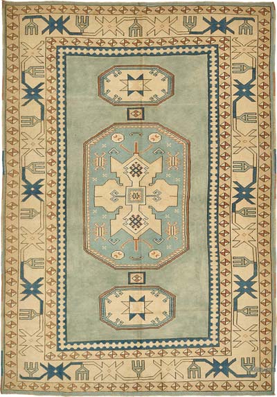 El Dokuma Vintage Halı - 210 cm x 297 cm