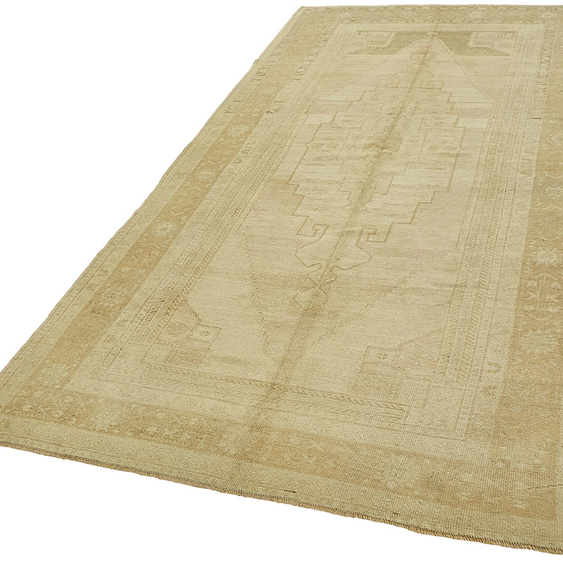 Alfombra Vintage Turca Anudada a Mano - 148 cm x 316 cm - K0090876
