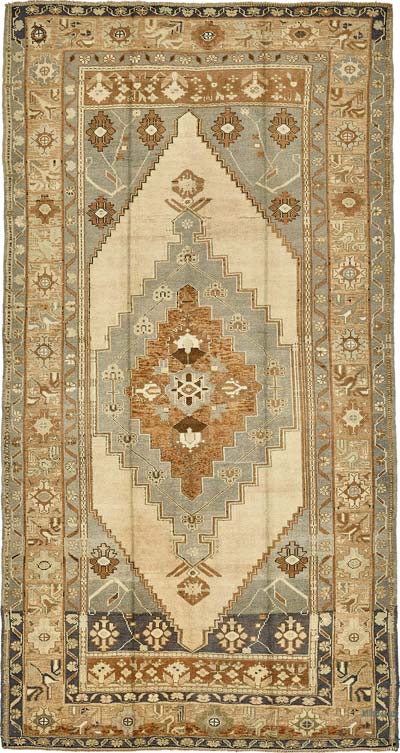 El Dokuma Vintage Halı - 161 cm x 300 cm