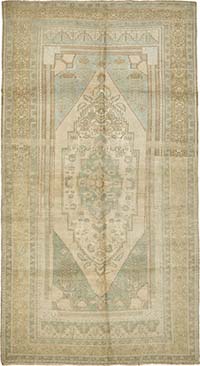 El Dokuma Vintage Halı - 162 cm x 300 cm
