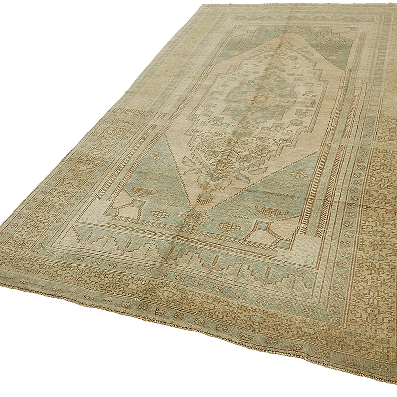 El Dokuma Vintage Halı - 162 cm x 300 cm - K0090878