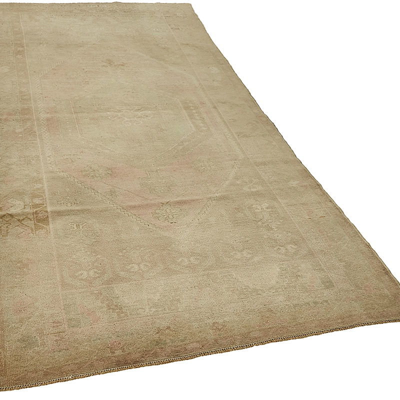 El Dokuma Vintage Halı - 126 cm x 260 cm - K0090880