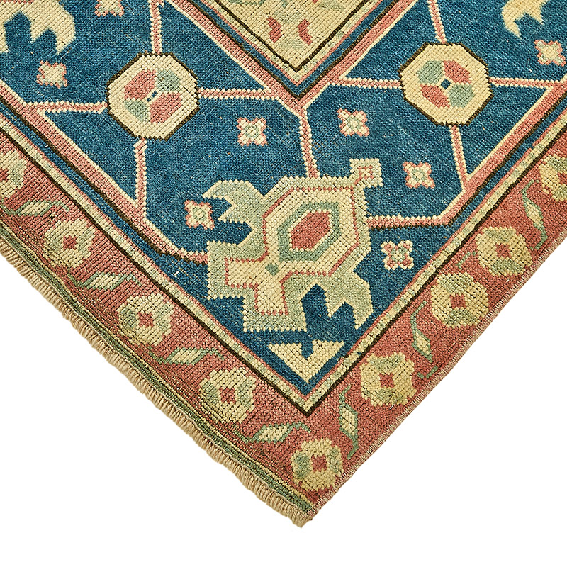 Alfombra Vintage Turca Anudada a Mano - 151 cm x 242 cm - K0090881