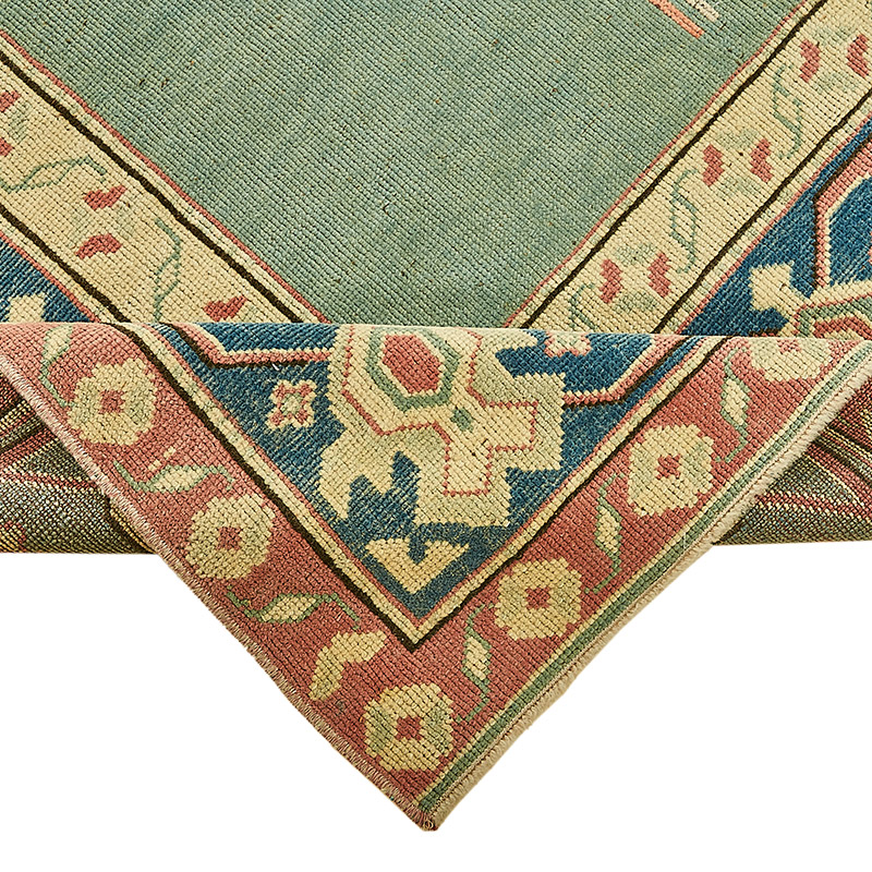 Alfombra Vintage Turca Anudada a Mano - 151 cm x 242 cm - K0090881