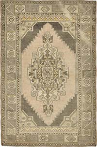 El Dokuma Vintage Halı - 147 cm x 223 cm