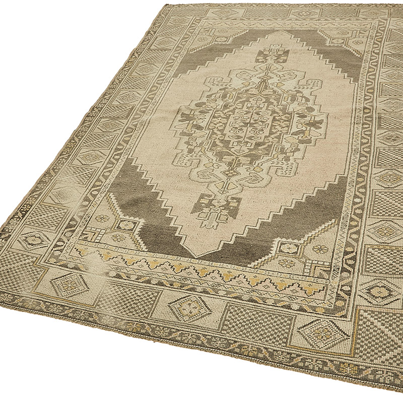 El Dokuma Vintage Halı - 147 cm x 223 cm - K0090882
