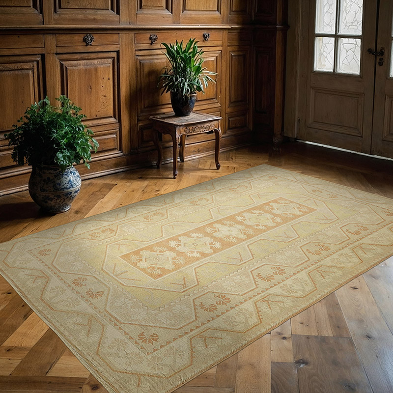 El Dokuma Vintage Halı - 160 cm x 240 cm - K0090885