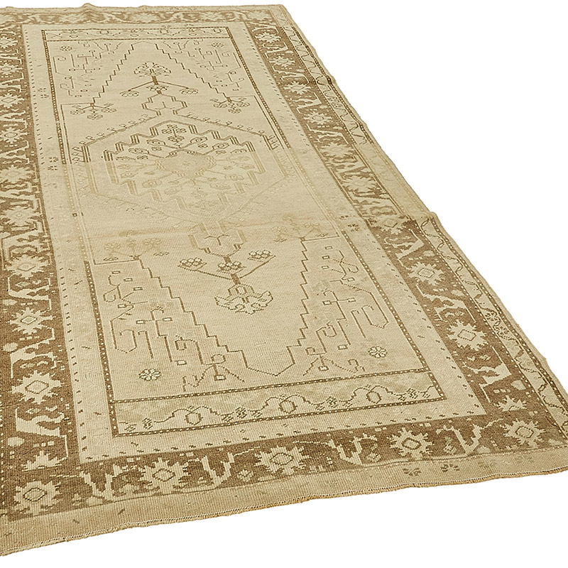 El Dokuma Vintage Halı - 140 cm x 257 cm - K0090887