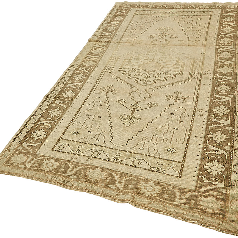 El Dokuma Vintage Halı - 140 cm x 257 cm - K0090887