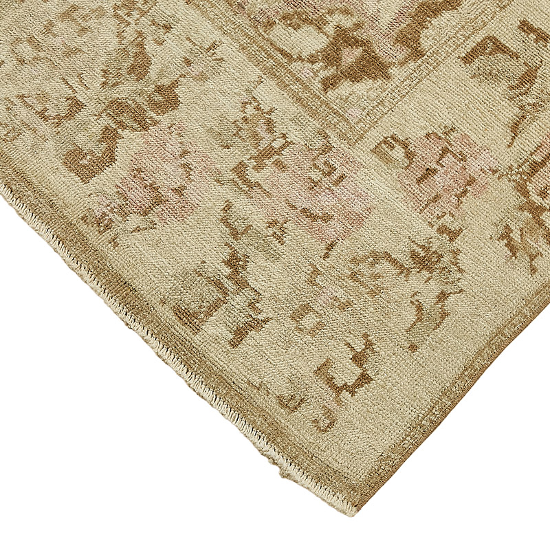 Alfombra Vintage Turca Anudada a Mano - 142 cm x 255 cm - K0090889