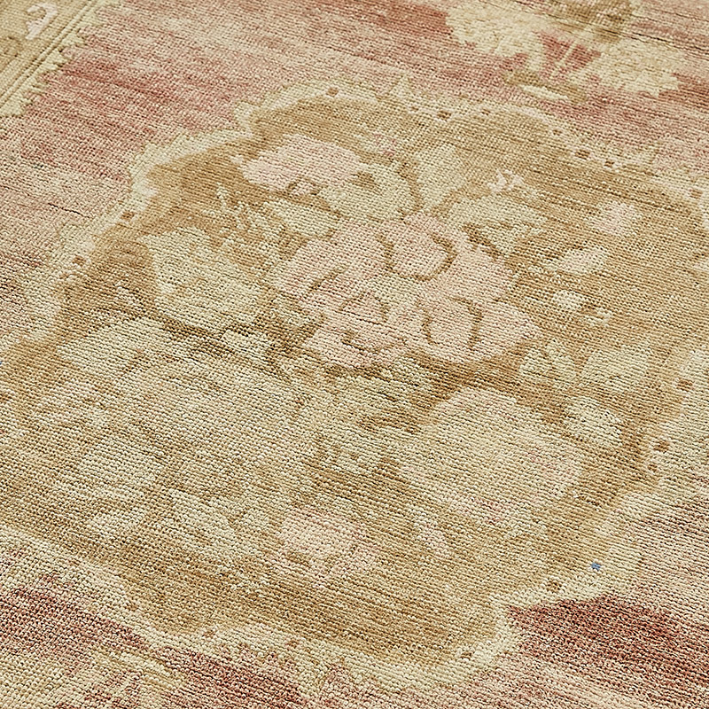 Alfombra Vintage Turca Anudada a Mano - 142 cm x 255 cm - K0090889