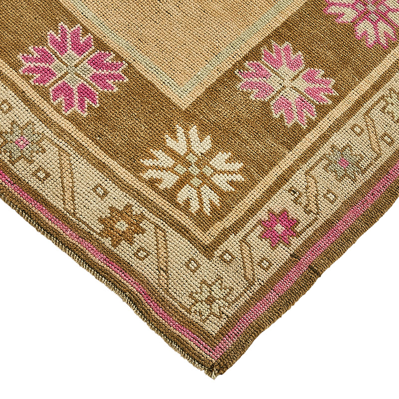 Vintage Turkish Hand-Knotted Rug - 5' 6" x 8' 7" (66" x 103") - K0090890