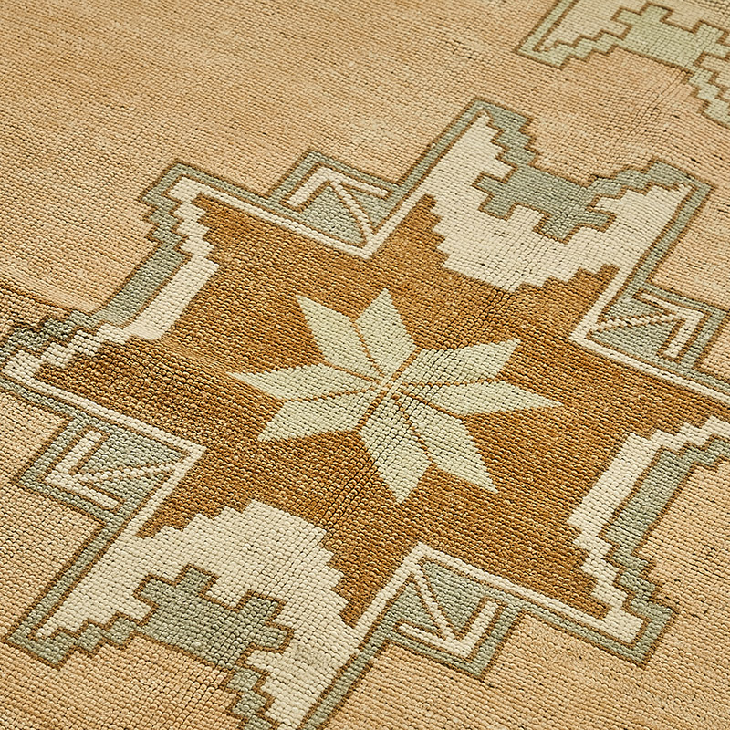 Vintage Turkish Hand-Knotted Rug - 5' 6" x 8' 7" (66" x 103") - K0090890
