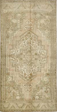 El Dokuma Vintage Halı - 156 cm x 315 cm