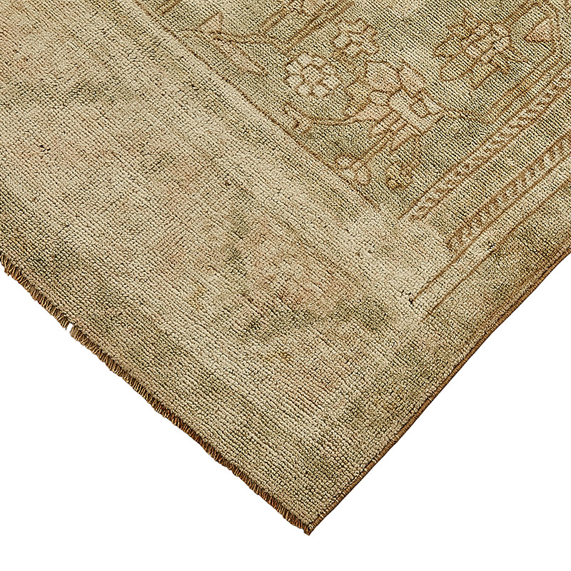 Vintage Turkish Hand-Knotted Rug - 5' 1" x 10' 4" (61" x 124") - K0090891