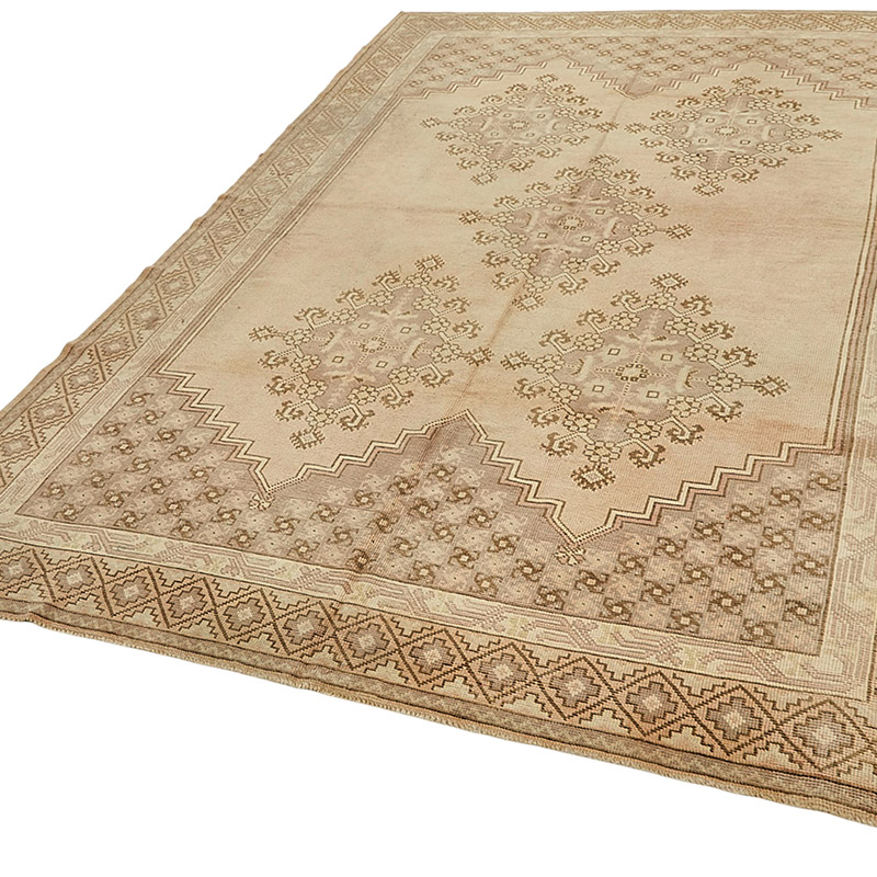 El Dokuma Vintage Halı - 200 cm x 298 cm - K0090892