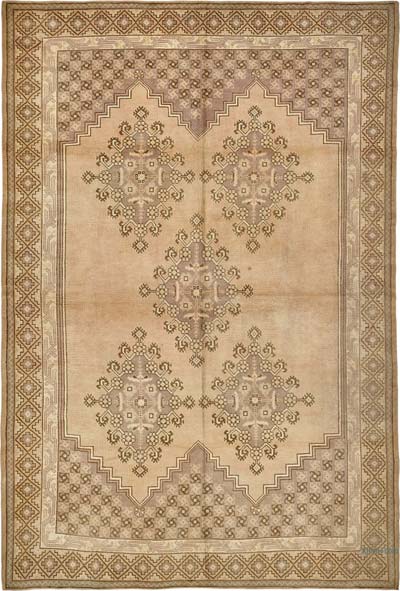 El Dokuma Vintage Halı - 200 cm x 298 cm