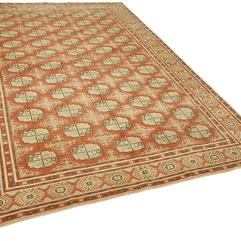 El Dokuma Vintage Halı - 190 cm x 275 cm - K0090893