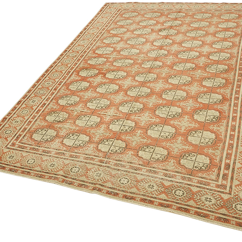 El Dokuma Vintage Halı - 190 cm x 275 cm - K0090893