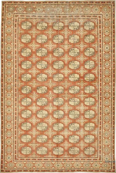 El Dokuma Vintage Halı - 190 cm x 275 cm
