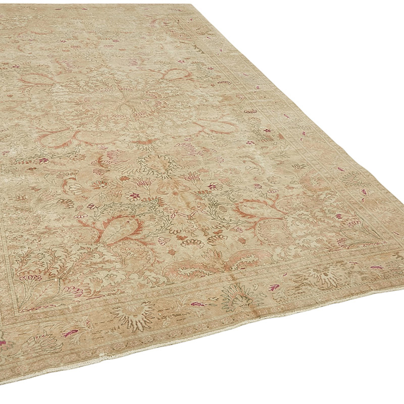 El Dokuma Vintage Halı - 194 cm x 298 cm - K0090894