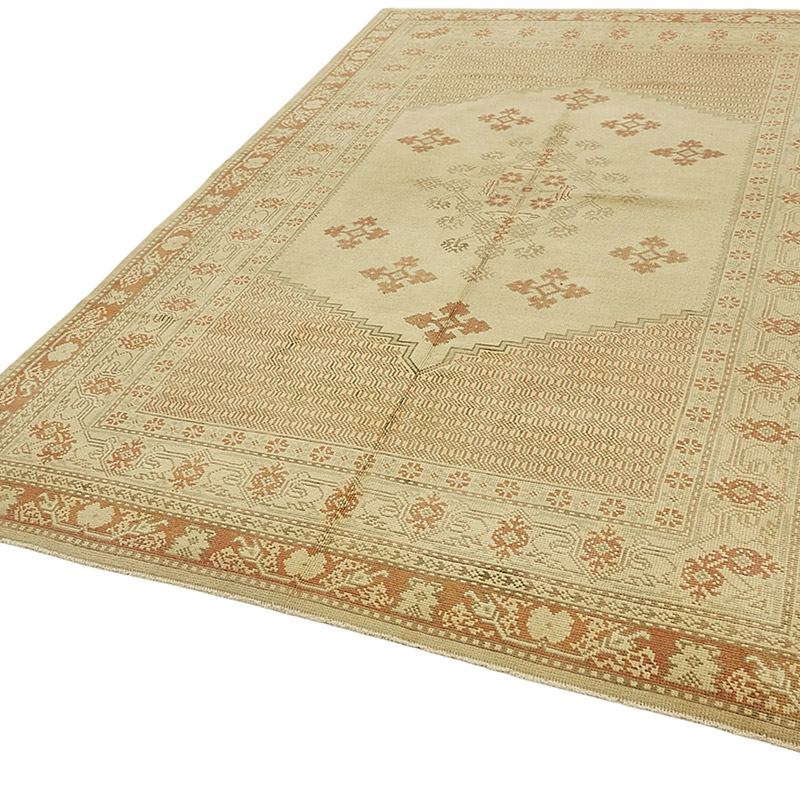 El Dokuma Vintage Halı - 195 cm x 308 cm - K0090896