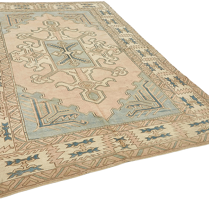 El Dokuma Vintage Halı - 214 cm x 313 cm - K0090897