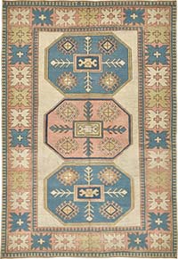 El Dokuma Vintage Halı - 208 cm x 305 cm