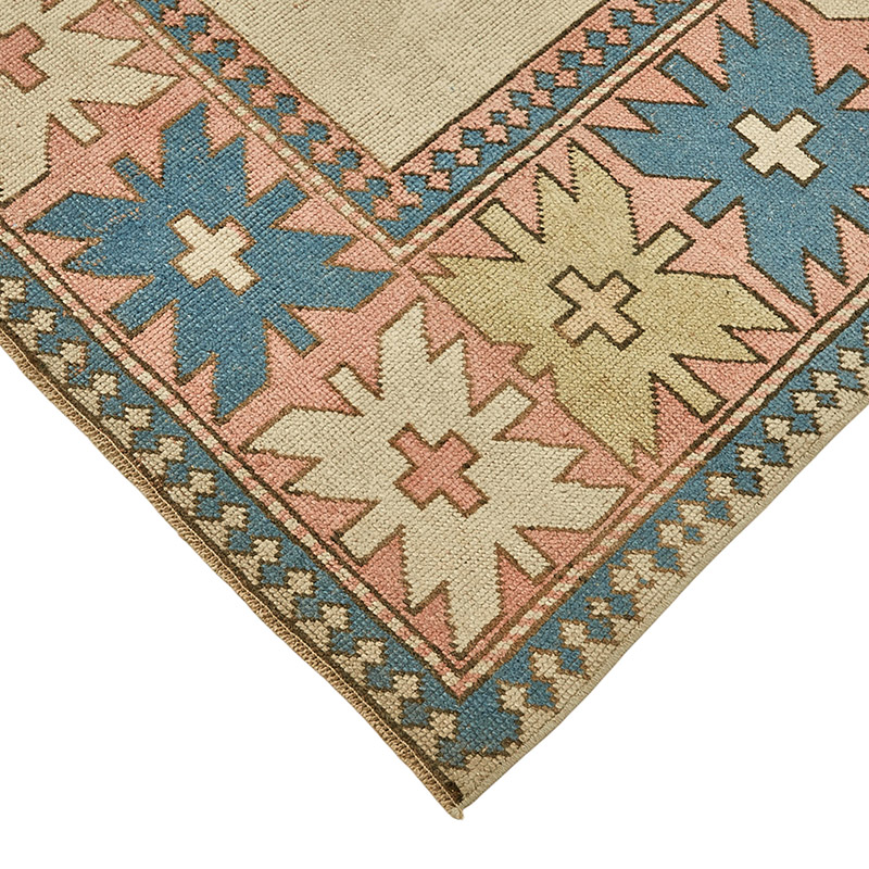El Dokuma Vintage Halı - 208 cm x 305 cm - K0090898