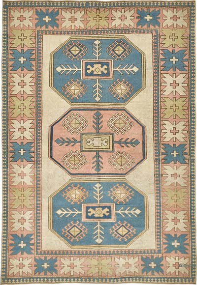 El Dokuma Vintage Halı - 208 cm x 305 cm
