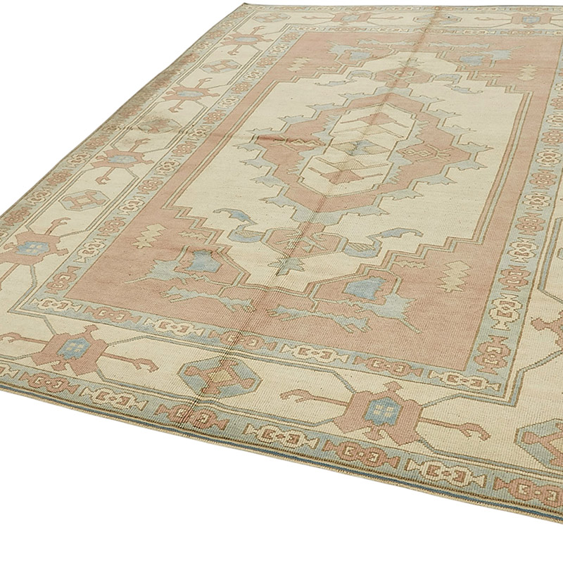 El Dokuma Vintage Halı - 222 cm x 285 cm - K0090899