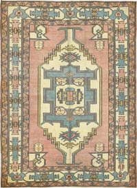 El Dokuma Vintage Halı - 210 cm x 287 cm