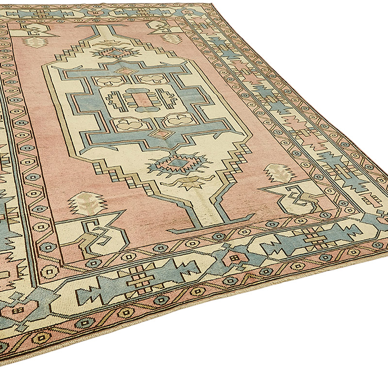 El Dokuma Vintage Halı - 210 cm x 287 cm - K0090902