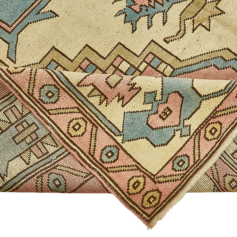 El Dokuma Vintage Halı - 210 cm x 287 cm - K0090902