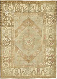 Vintage Turkish Hand-Knotted Rug - 9' 1