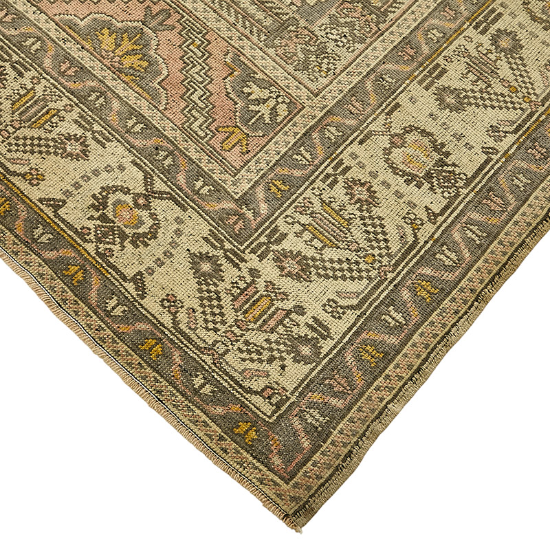 El Dokuma Vintage Halı - 202 cm x 345 cm - K0090905