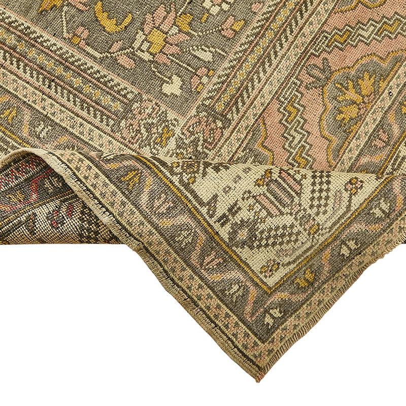 El Dokuma Vintage Halı - 202 cm x 345 cm - K0090905