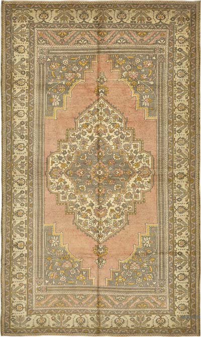 El Dokuma Vintage Halı - 202 cm x 345 cm