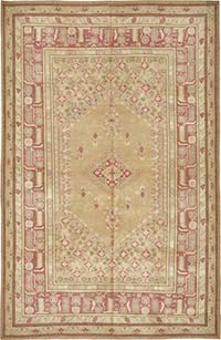 El Dokuma Vintage Halı - 210 cm x 324 cm