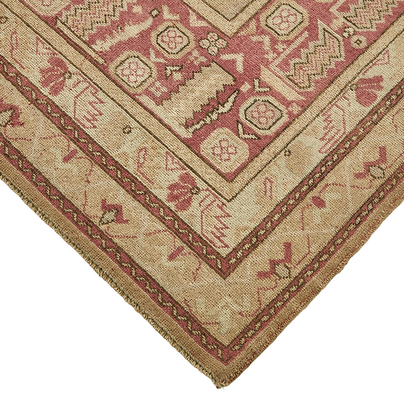 Alfombra Vintage Turca Anudada a Mano - 210 cm x 324 cm - K0090906