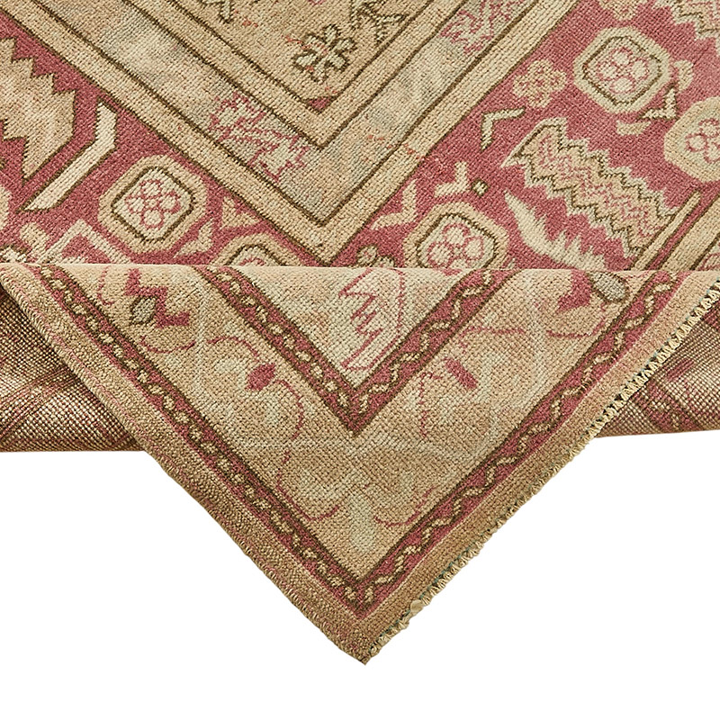 Alfombra Vintage Turca Anudada a Mano - 210 cm x 324 cm - K0090906