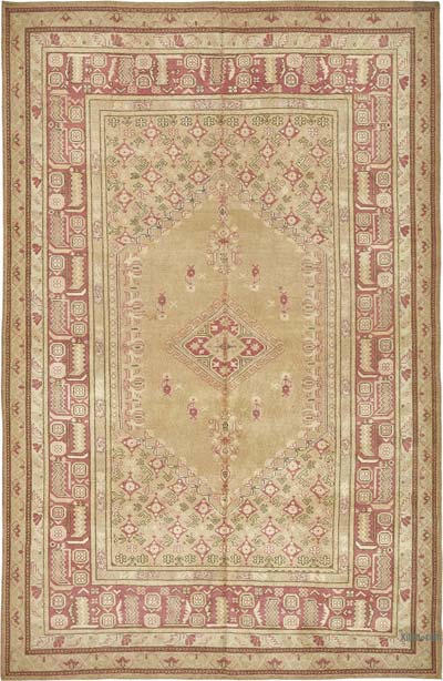 El Dokuma Vintage Halı - 210 cm x 324 cm