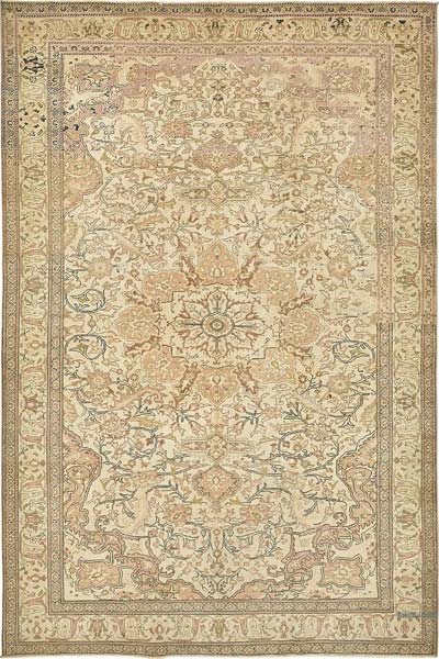 El Dokuma Vintage Halı - 194 cm x 288 cm