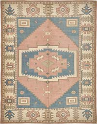 El Dokuma Vintage Halı - 228 cm x 291 cm