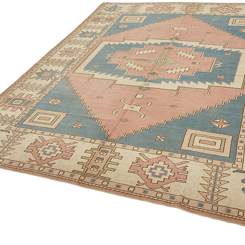 El Dokuma Vintage Halı - 228 cm x 291 cm - K0090908