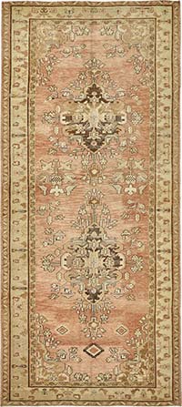 El Dokuma Vintage Halı - 150 cm x 334 cm