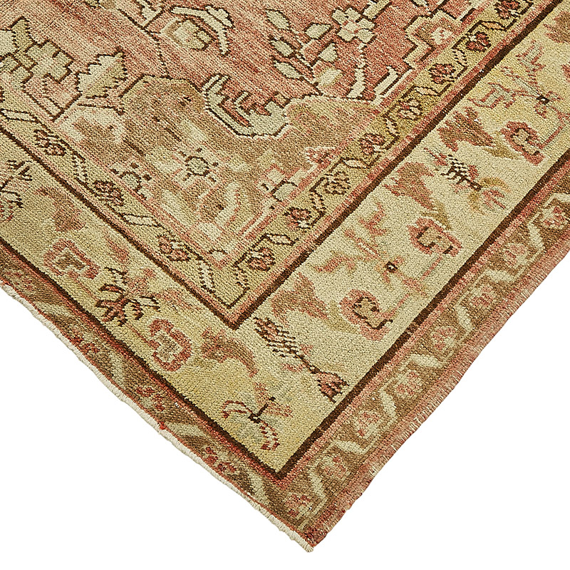 El Dokuma Vintage Halı - 150 cm x 334 cm - K0090909