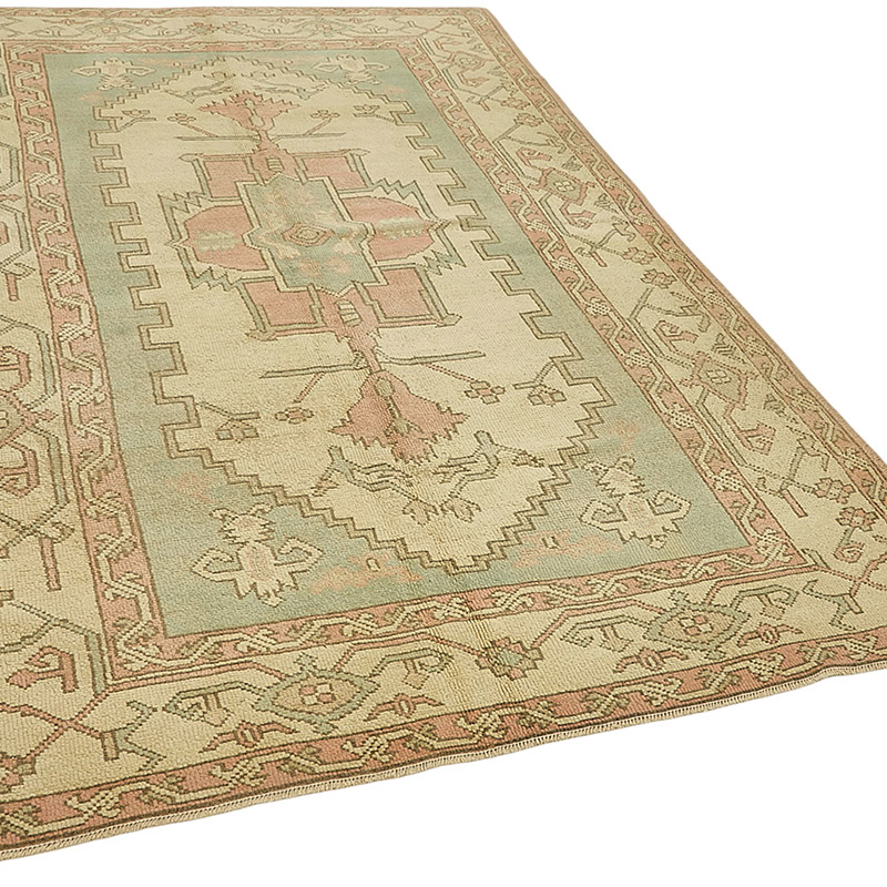 Alfombra Vintage Turca Anudada a Mano - 168 cm x 250 cm - K0090910