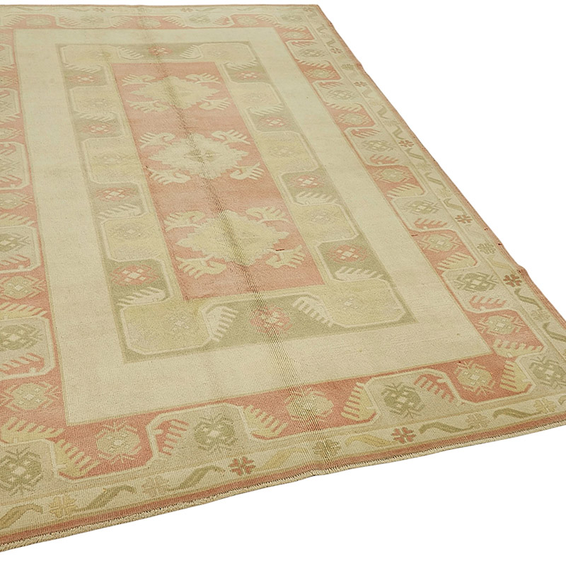 Vintage Turkish Hand-Knotted Rug - 5' 3" x 8' 1" (63" x 97") - K0090911